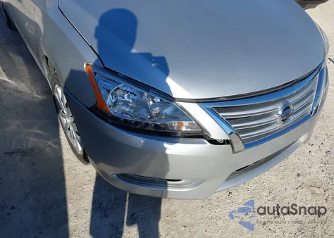 2014 Nissan Sentra S из США, поврежденный, VIN 3N1AB7AP1EL678742